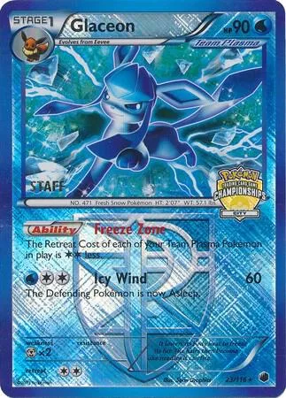 Glaceon, League & Championship Cards #23