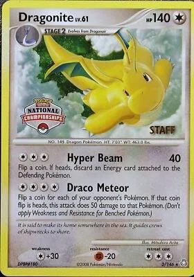 Dragonite, League & Championship Cards #2