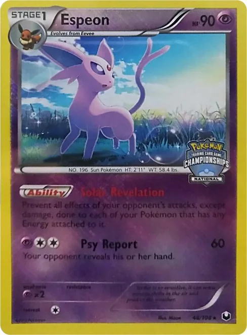 Espeon, League & Championship Cards #48