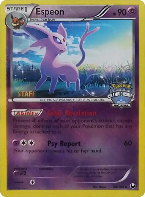 Espeon, League & Championship Cards #48