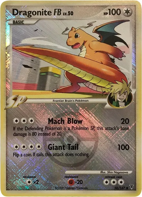 Dragonite FB, League & Championship Cards #56
