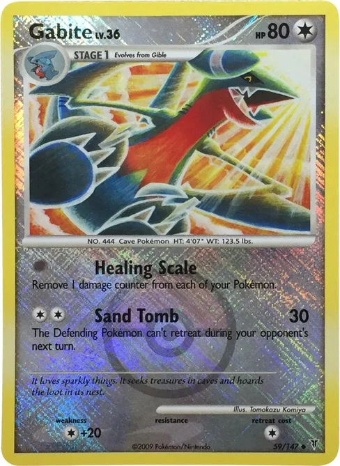 Gabite, League & Championship Cards #59