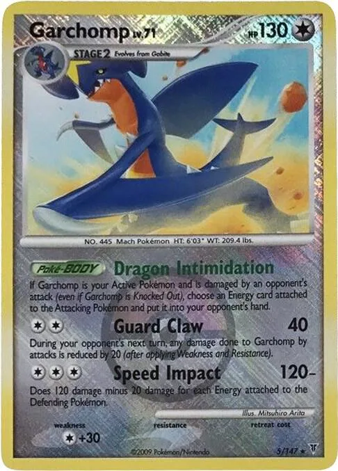 Garchomp, League & Championship Cards #5