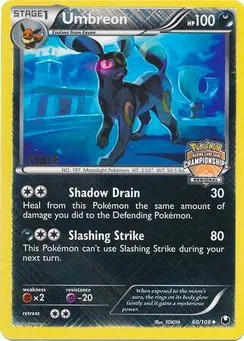 Umbreon, League & Championship Cards (Regional Championships, Staff)