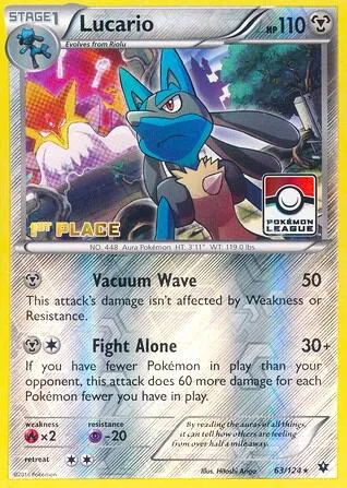 Lucario, League & Championship Cards #63