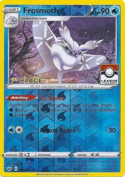 Frosmoth, League & Championship Cards #64