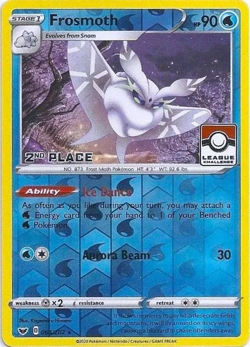 Frosmoth, League & Championship Cards #64