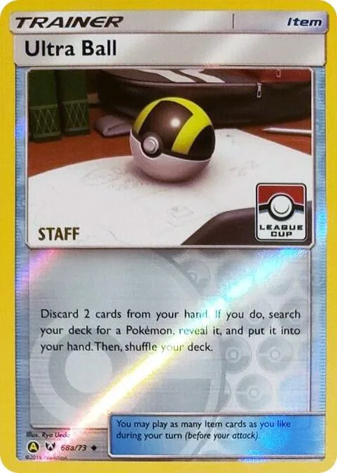 Ultra Ball, League & Championship Cards #68a