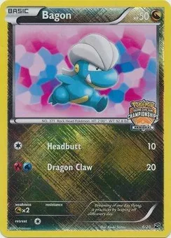 Bagon, League & Championship Cards (Regional Championships)