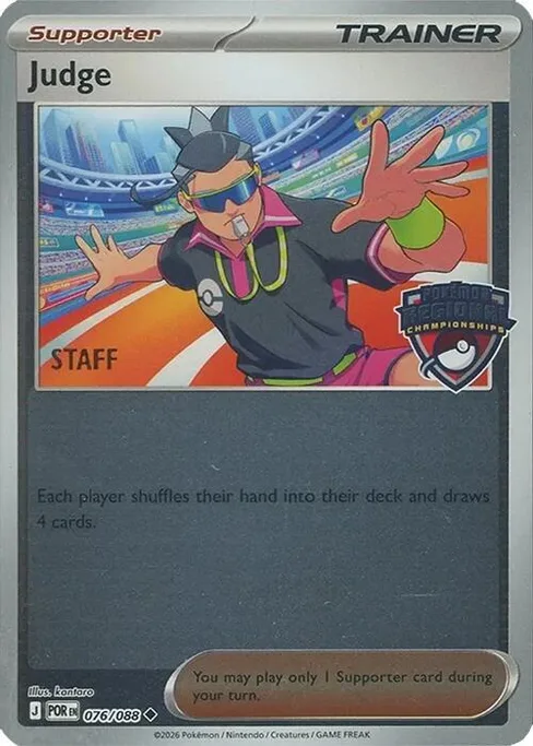 Judge, League & Championship Cards #76