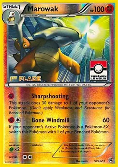 Marowak, League & Championship Cards (Pokemon League, 1st Place)