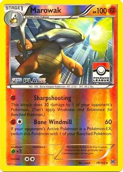 Marowak, League & Championship Cards (Pokemon League, 2nd Place)