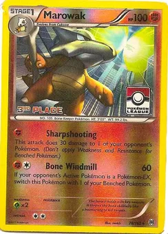 Marowak, League & Championship Cards (Pokemon League, 3rd Place)