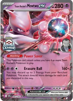 Team Rocket's Mewtwo ex, League & Championship Cards