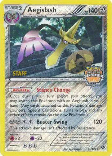 Aegislash, League & Championship Cards #85