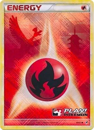 Fire Energy, League & Championship Cards #89