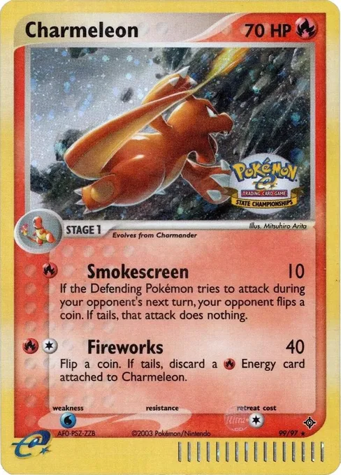 Charmeleon, League & Championship Cards #99