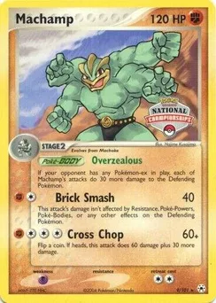 Machamp, League & Championship Cards (National Championships)