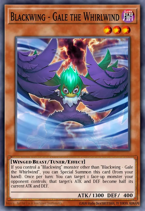Blackwing - Gale the Whirlwind, Legendary Collection 5D's Mega Pack #LC5D-EN110