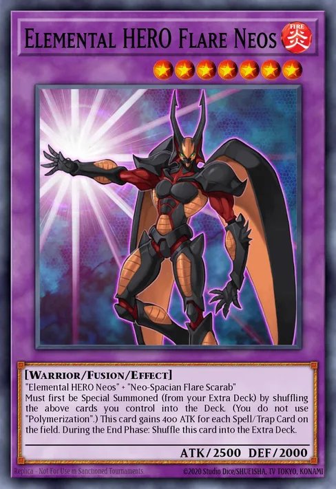 Elemental HERO Flare Neos, Legendary Collection 2: The Duel Academy Years Mega Pack #LCGX-EN058