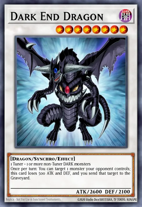 Dark End Dragon, Legendary Collection 2: The Duel Academy Years Mega Pack #LCGX-EN188