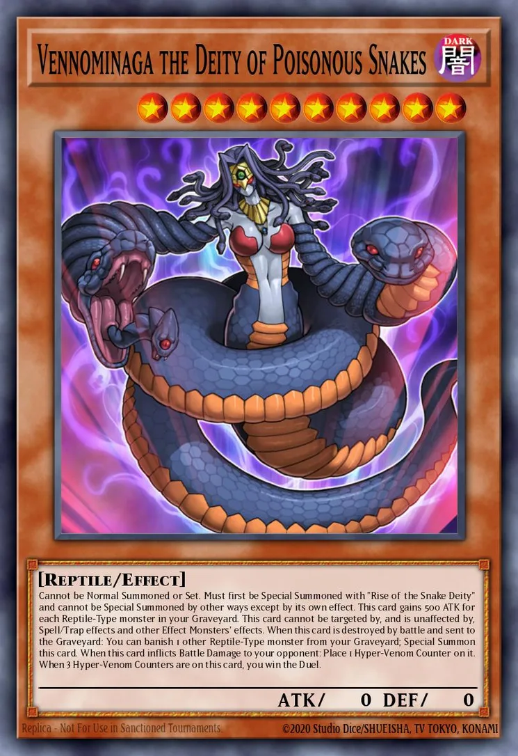 Vennominaga the Deity of Poisonous Snakes