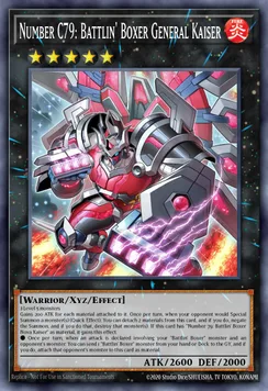 Number C79: Battlin' Boxer General Kaiser
