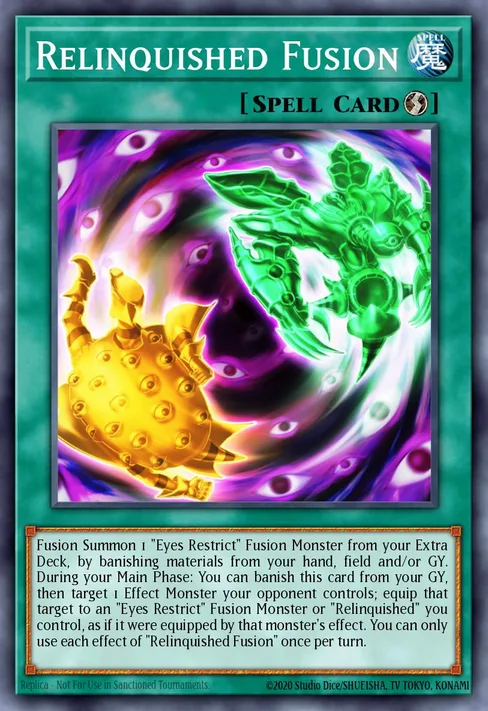 Relinquished Fusion, Legendary Duelists: Season 1 #LDS1-EN049