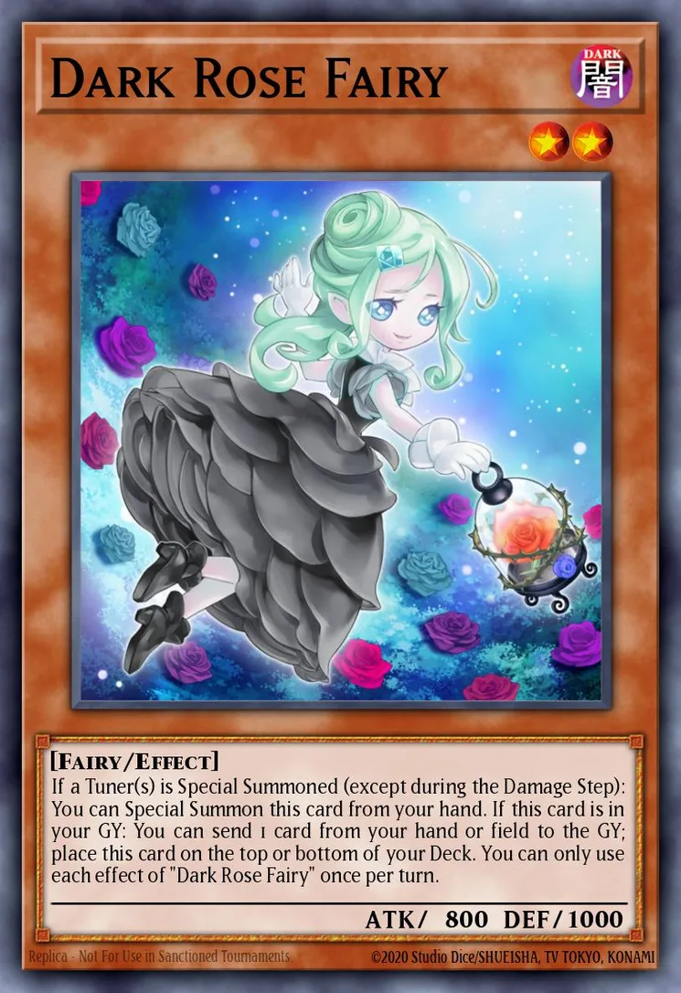 Dark Rose Fairy
