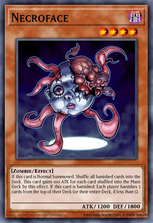 Necroface, Legendary Duelists: Season 3 #LDS3-EN006