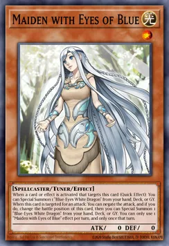 Maiden with Eyes of Blue