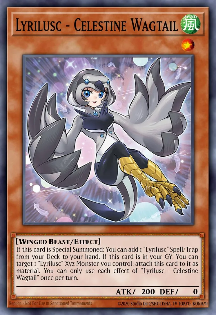 Lyrilusc - Celestine Wagtail
