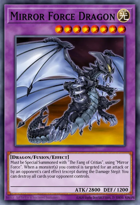 Mirror Force Dragon, Legendary Dragon Decks #LEDD-ENA39