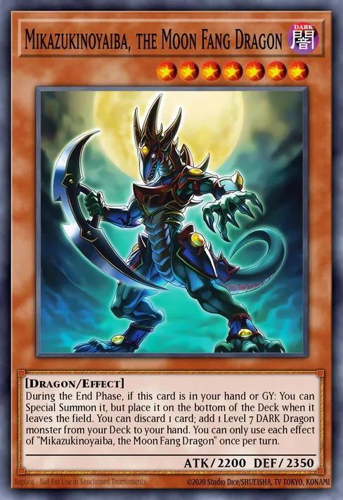 Mikazukinoyaiba, the Moon Fang Dragon, Legacy of Destruction #LEDE-EN027
