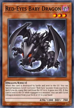 Red-Eyes Baby Dragon