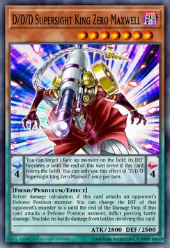 D/D/D Supersight King Zero Maxwell