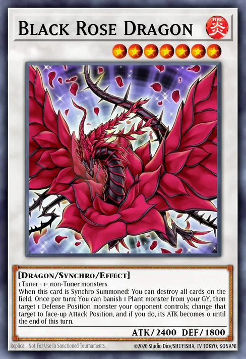 Black Rose Dragon, Lightning Overdrive #LIOV-EN100