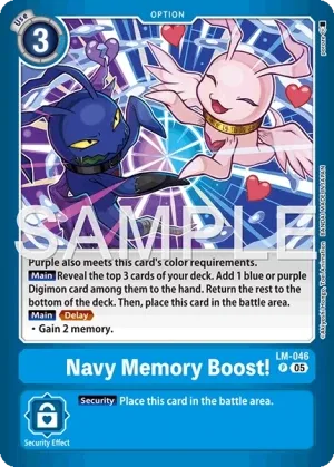 Navy Memory Boost!, LM #LM-046