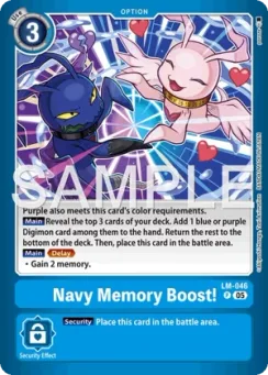 Navy Memory Boost!, Normal