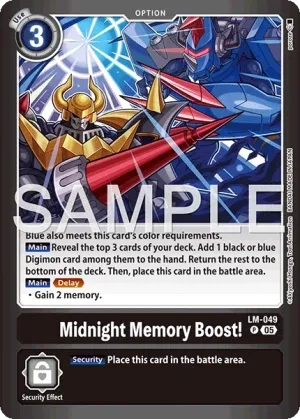 Midnight Memory Boost!, LM #LM-049