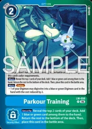 Parkour Training, LM #LM-058