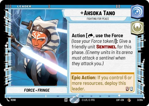 Ahsoka Tano — Fighting For Peace, Legends of the Force #003