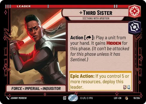 Third Sister — Seething With Ambition, Legends of the Force #010