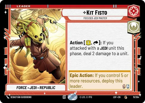 Kit Fisto — Focused Jedi Master, Legends of the Force #011