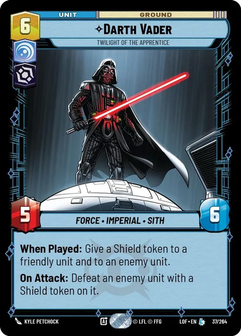 Darth Vader — Twilight of the Apprentice, Legends of the Force #037