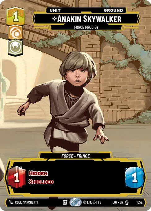 Anakin Skywalker — Force Prodigy, Legends of the Force #1052