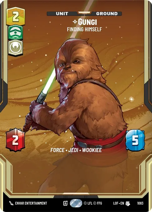 Gungi — Finding Himself, Legends of the Force #1083