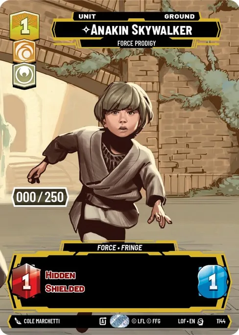 Anakin Skywalker — Force Prodigy, Legends of the Force #1144