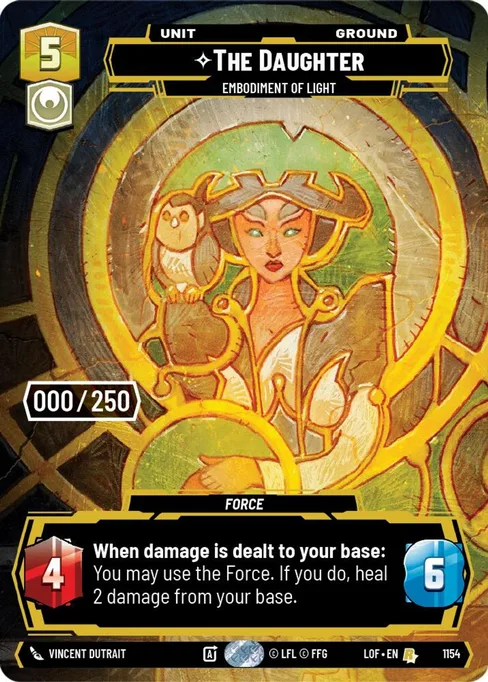 The Daughter — Embodiment of Light, Legends of the Force #1154