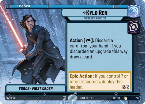 Kylo Ren — We're Not Done Yet, Legends of the Force #265
